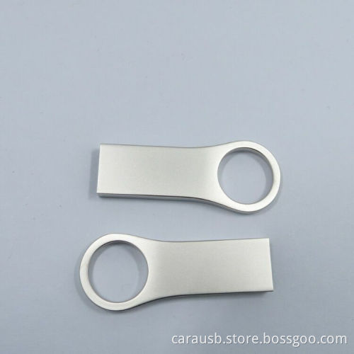 Big circle U disk metal key chain 16GB